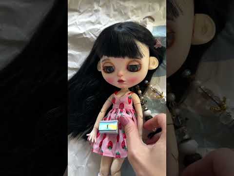 Custom Blythe doll OOAK for adoption,Blythe OOAK,vintage Blythe doll ,art doll #blythedoll