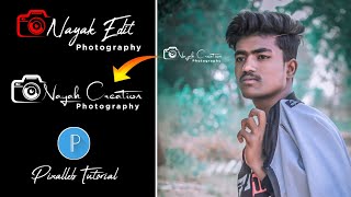 How to make Photo Editing Logo 🔥|| Mobile ನಿಂದ್ Logo ಮಾಡುವುದು ಹೇಗೆ|| Singer Logo Editing in Pixalleb