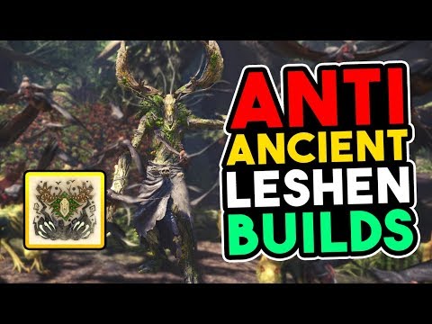 MHW  Ancient Leshen COUNTER Builds - How to Defeat Ancient Leshen Guide - Monster Hunter World