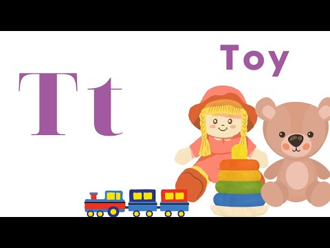 ABCD For Kids | P To T 4 Words | English Learning | Fun