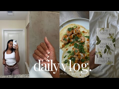 VLOG | she tried me, church christmas party, new fragrances, cooking + more