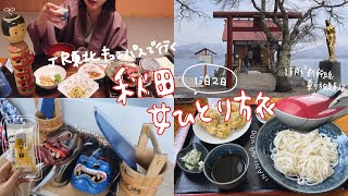 traveling alone in Akita👹Delicious food and sightseeing🍲#1