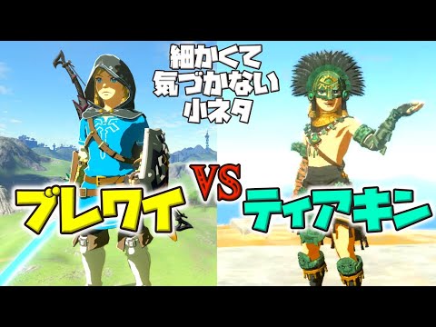 ブレワイとティアキンの違い！？ 細かくて気づかない小ネタ９個【ティアキン】【TotK】