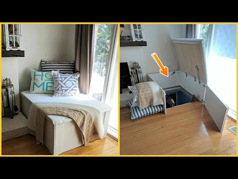 Ingenious Hidden Rooms | Secret Furniture | Creative Home Ideas