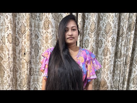 Hair Care Routine at Night #haircare #hair #viralvideo