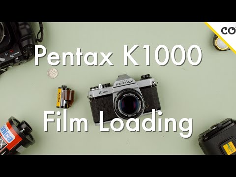 How to Load Film on a Pentax K1000 || Film Loading