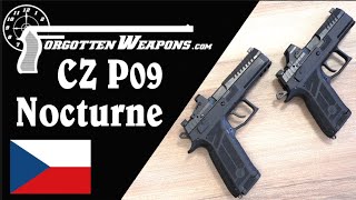 CZ's New P09 Nocturne: DA/SA Polymer Frame Now With Optics