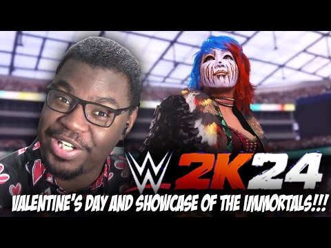 VALENTINE'S DAY AND A SHOWCASE TRAILER!!! | WWE 2K24 SHOWCASE TRAILER REACTION