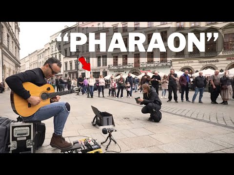 Amazing Street Performance Of Pharaon By Imad Fares