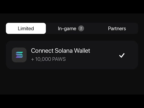 HOW to CONNECT YOUR PAWS AIRDROP to SOLANA PHANTOM WALLET (Listing is Near)