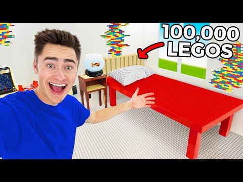 I Built My Room out of LEGO!