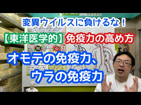 【東洋医学的】免疫力の高め方【変異ウイルスに負けるな】