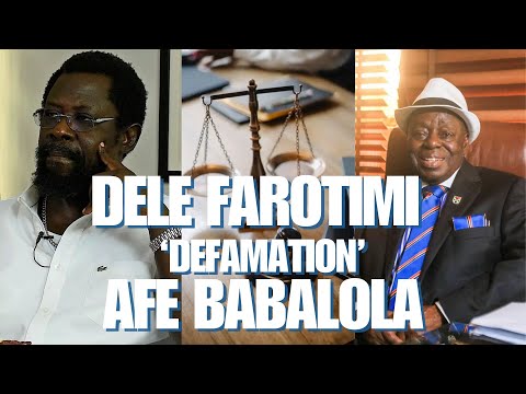 Afe Babalola's Defamation | Dele Farotimi | Viewpoint | Veegil Media