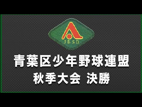 青葉区少年野球連盟 秋季大会 決勝