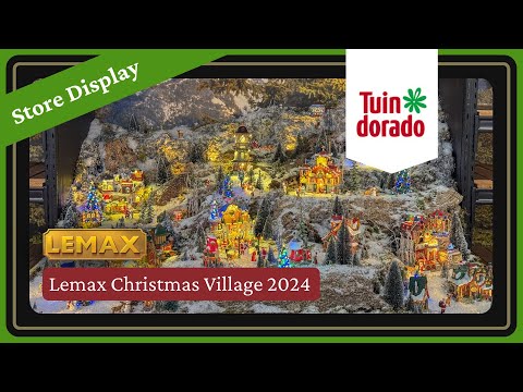 Lemax Christmas Villages 2024 | Display Ideas | Tuindorado Drachten