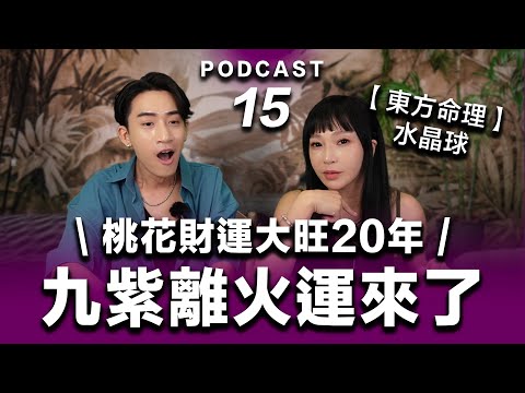 Podcast EP.15【 九紫離火運來了，大旺20年！ 】桃花財富趨勢『什麼生肖、什麼行業』登上人生巔峰！ #podcast #吸引力法則 #正能量