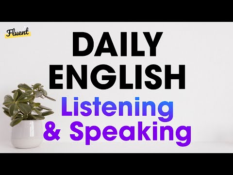 Listening & Speaking — Common Short Expressions in English