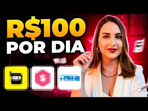 NESSES 3 SITES VOCÊ PODE GANHAR R$100 POR DIA DE GRAÇAS Sites gratuitos que pagam de verdade