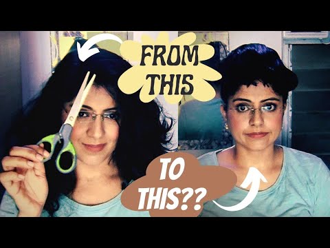 How To Cut Your Own Hair Fast And Easy | Cut Your Own Hair With Scissors