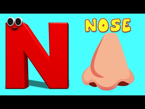 How to write letter N (phoneme "n")