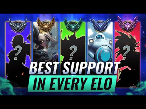 The STRONGEST SUPPORT in Every Elo - League of Legends