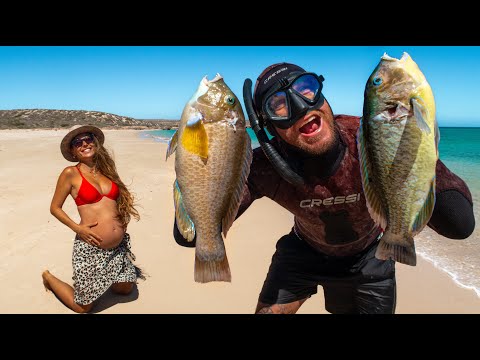 6 Days Eating What We Catch - 7 Months Pregnant Girlfriend