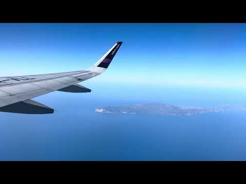 Airbus A320-233 takeoff from LAX and landing at GDL