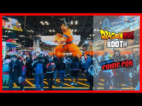 Dragon Ball Booth - Bandai Namco Toys & Collectibles America at New York Comic Con 2024