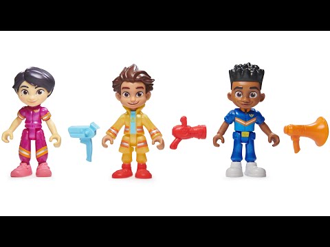 (Spin master) Firebuds Bo Jayden and Violet figure gift pack review