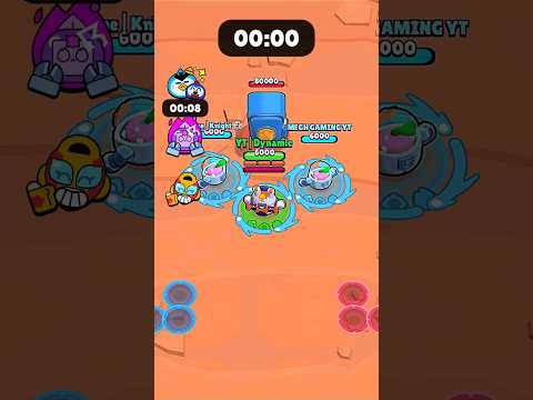 3 Same Brawlers Vs Heist Safe | 13 | #brawlstars #shorts