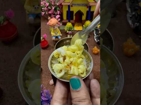 BUTTER POPCORN 🍿How to Make Miniature Popcorn #ytshorts #food #popcorn #trending #shorts #miniature