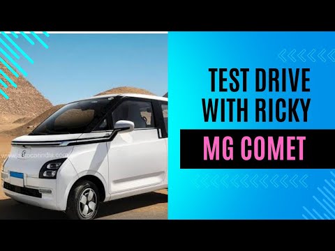 MG COMET EV Test Drive ! MG COMET EV Review !ନିଆ ଲଗେଇ ଦେବ ମାର୍କେଟ ରେ ! Cute Family Car City ! ♥️♥️