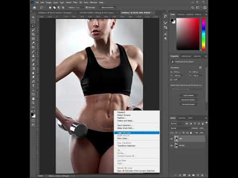 abs without workout full detailed trick l photoshop #shorts