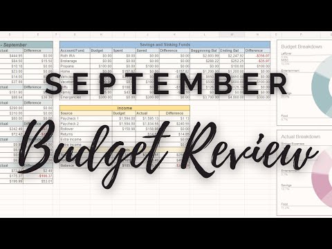 september budget closeout