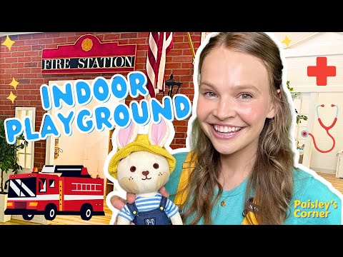 Toddler Learning - Learn Colors, Shapes, & Animals at Indoor Playground - Educational Video For Kids