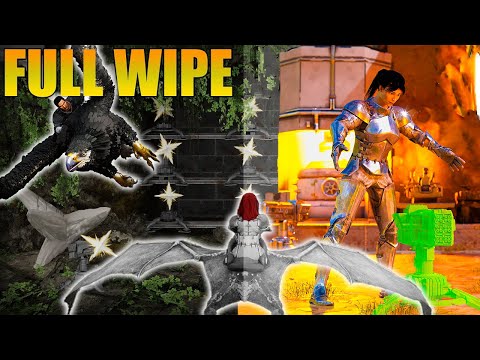 We Spent 1000 Days In One Of Arks Best Caves! - Ark PvP Full Wipe