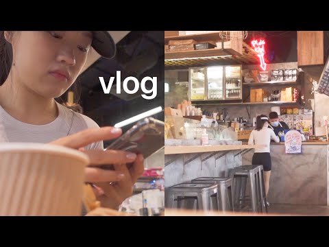 VLOG14 • 徒步泡汤🥲 |  20公斤淘宝开箱 | 好爱高热量食物🥯