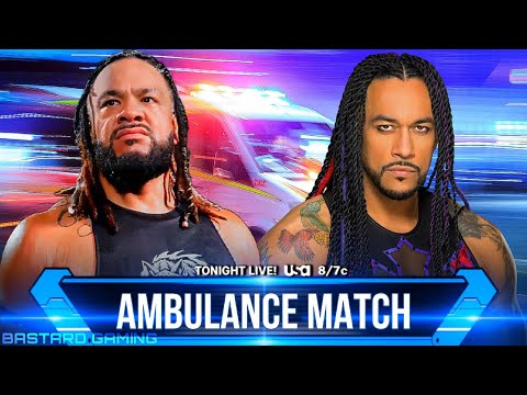 WWE 2K24 | Jacob Fatu VS Damian Priest - Ambulance Match | Royal Rumble