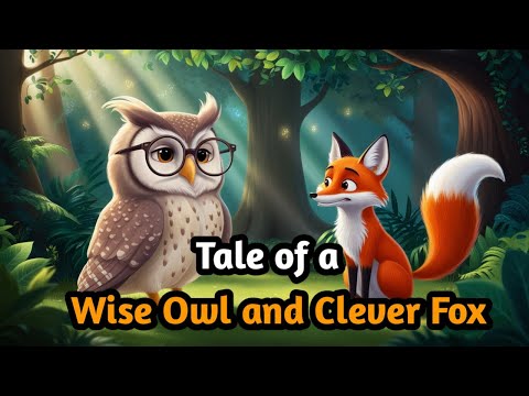 The Fox Who Outsmarted the Wise Owl: A Tale of Cleverness and Kindness.|Bedtime Stories.|Tales.