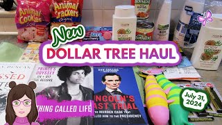 New Dollar Tree Haul! I Found The Prince Book!  Awesome Finds!! July 31, 2024