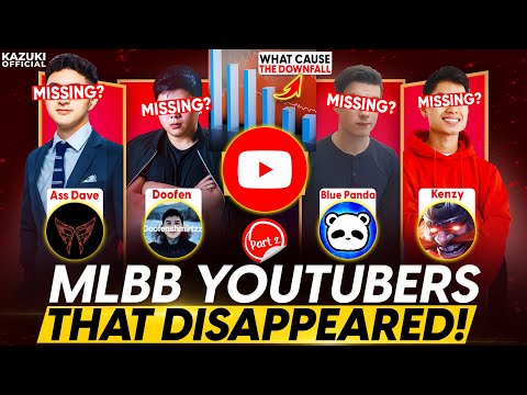 WHERE DID THESE YOUTUBERS GO?  (PART 2) | MLBB YOUTUBERS THAT JUST DISAPPEARED