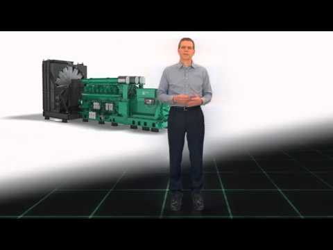 Augmented Reality Video Production - Cummins Power Generation QSK95 generator with Gary Johanson