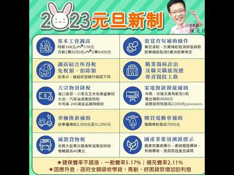 民進黨人物誌-2023/01/09 立委問政篇