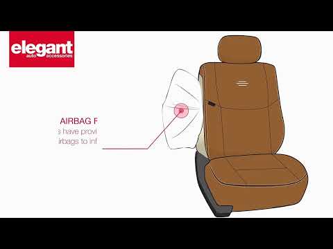 Elegant Airbag Friendly Car Seat Cover