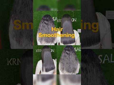 Hair Smoothening Transformation, Smoothing #love #hairsmoothingtreatment #straighthair #hairstyle