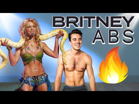 BRITNEY AB ROUTINE (12 minute no equipment core workout to Britney Spears music)