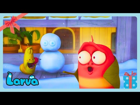 🎄MORE ICE 🎄 | ❄️ HAPPY HOLIDAYS ❄️ | LARVA | ANIMATED SHOW FOR KIDS | WildBrain Bananas