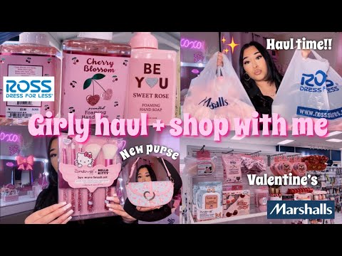 GIRLY COLLECTIVE HAUL + SHOP WITH ME 2024 ♡ | Ross, Marshalls, BoxLunch, Amazon, Target, & Ulta