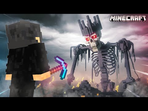 I FOUND THE SKELETON KING IN MINECRAFT...