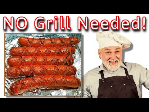 Hot Dogs ~ No Grill Needed